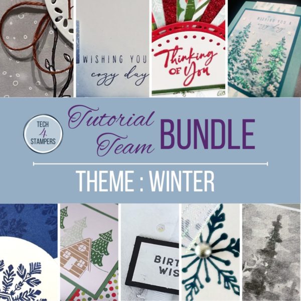 Card Tutorial Bundle - Winter Theme