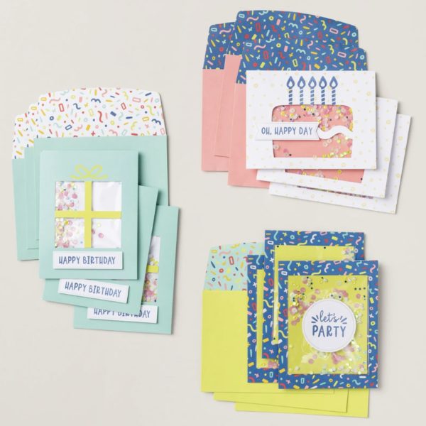 Card Kit - Confetti Birthday