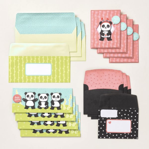 Card Kit - Panda Friends