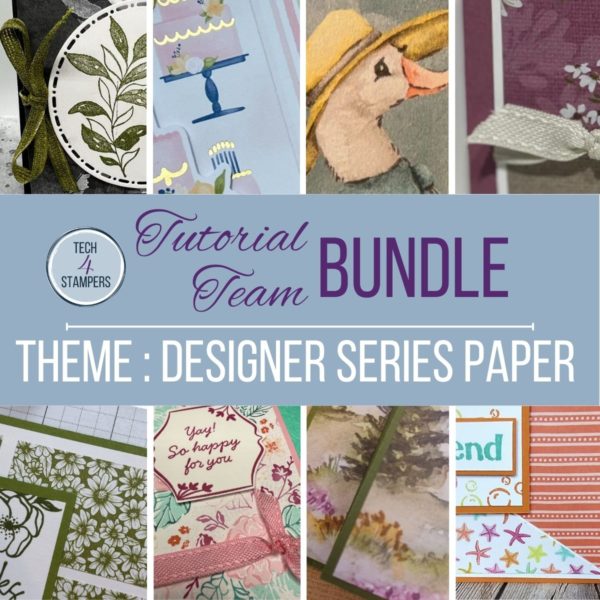 Card Tutorial Bundle - Designer Series Paper (DSP)