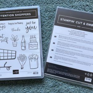 Stamp Set & Die Bundle - Attention Shoppers