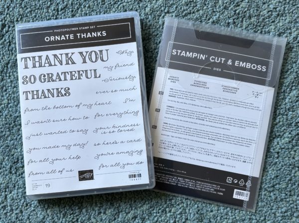 Stamp Set & Die Bundle - Ornate Thanks