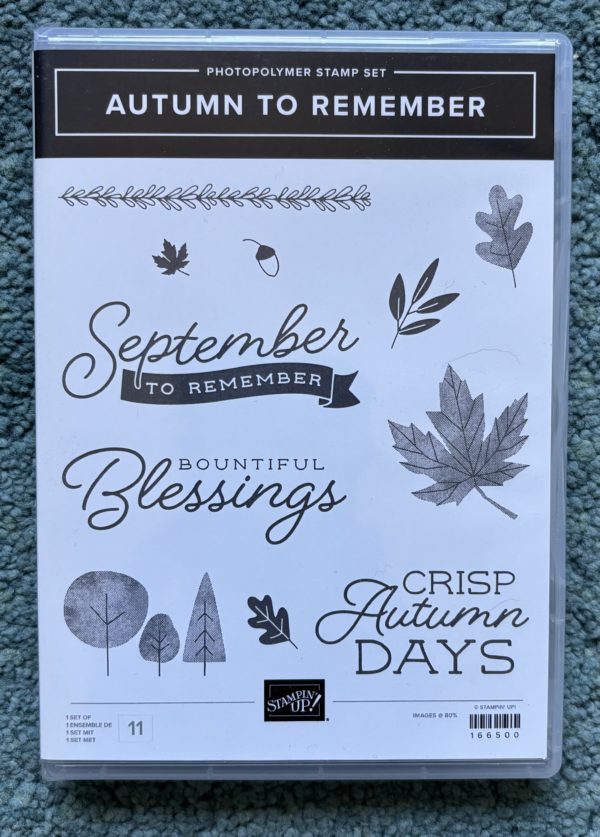 Stamp Set - Autumn To Remember