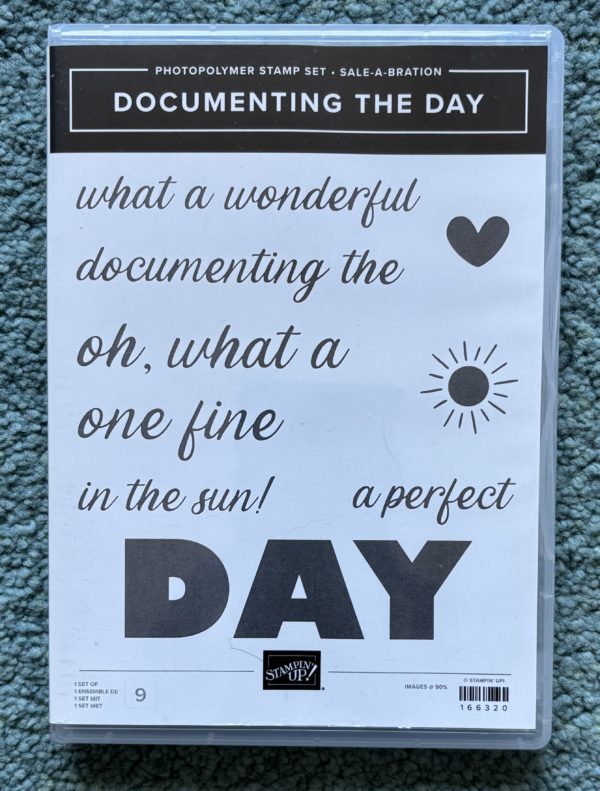 Stamp Set - Documenting The Day