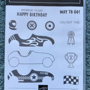 Stamp Set - Racing By