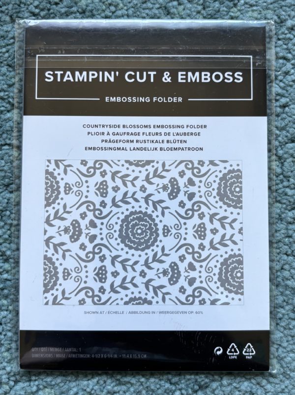 Embossing Folder - Countryside Blossoms
