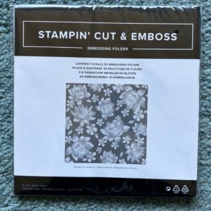 Embossing Folder - Layered Florals 3D
