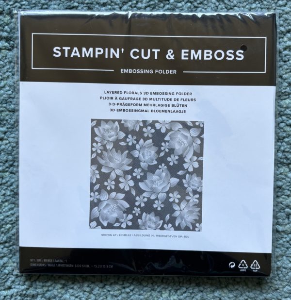 Embossing Folder - Layered Florals 3D