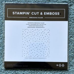 Embossing Folder - Raindrops