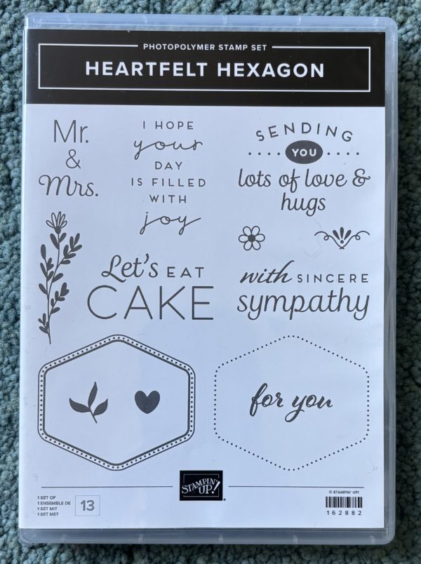 Stamp Set - Heartfelt Hexagon