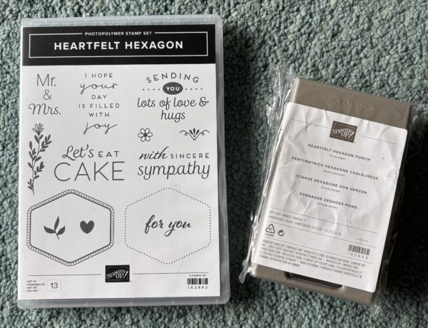 Stamp/Punch Bundle - Heartfelt Hexagon