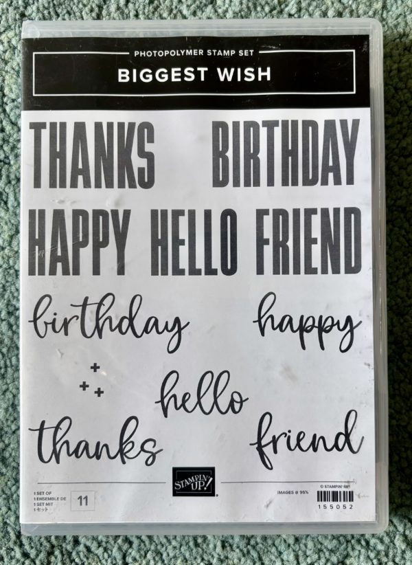 Stamp Set - Biggest Wish