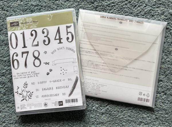 Stamp Set & Die Bundle - Number Of Years