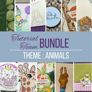 Card Tutorial Bundle - Animals