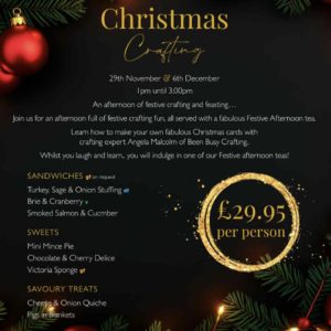 Festive Crafternoon Tea