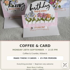 Coffee and Card September 28