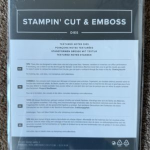 Die - Textured Notes