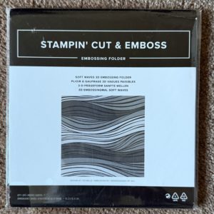 Embossing Folder - Soft Waves 3D