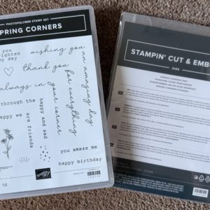 Stamp Set & Die Bundle - Spring Corners