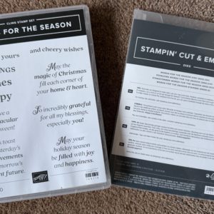 Stamp Set & Die Bundle - Words For The Season