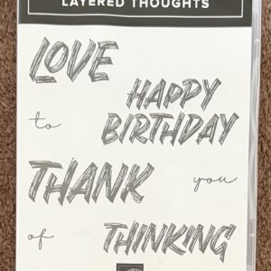 Stamp Set - Layered Thoughts