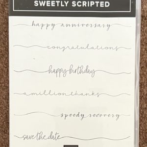 Stamp Set - Sweetly Scripted